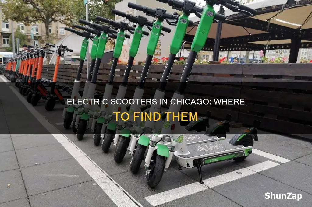 where to find electric scooters in chicago
