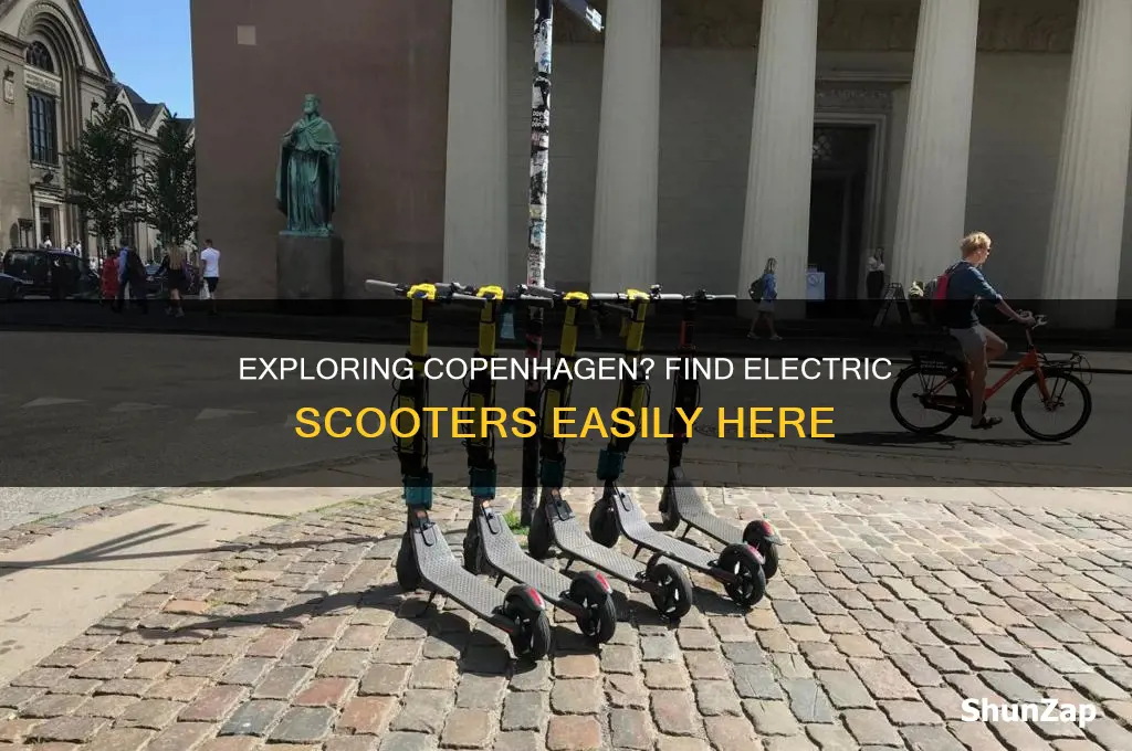 where to find electric scooters in copenhagen
