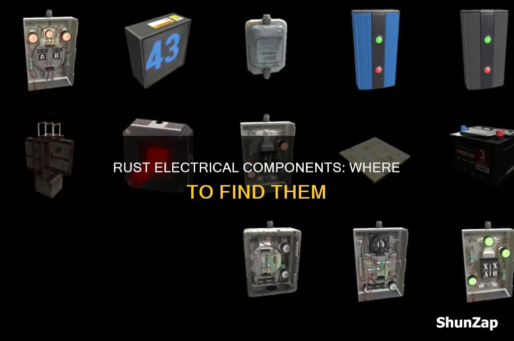 where to find electrical components in rust