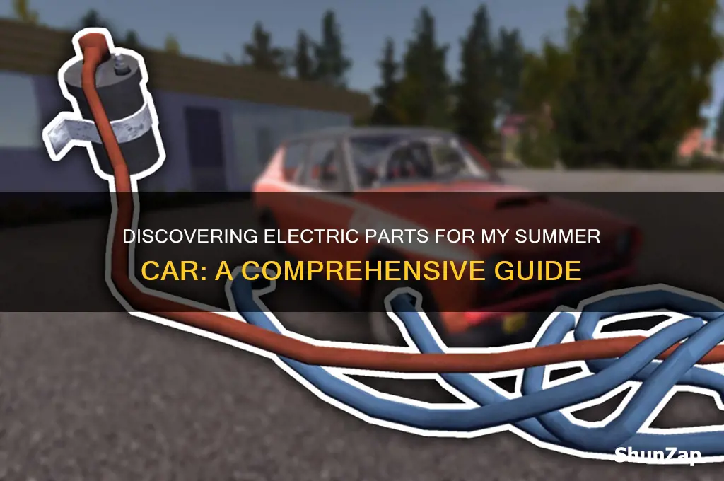 where to find electrics my summer car