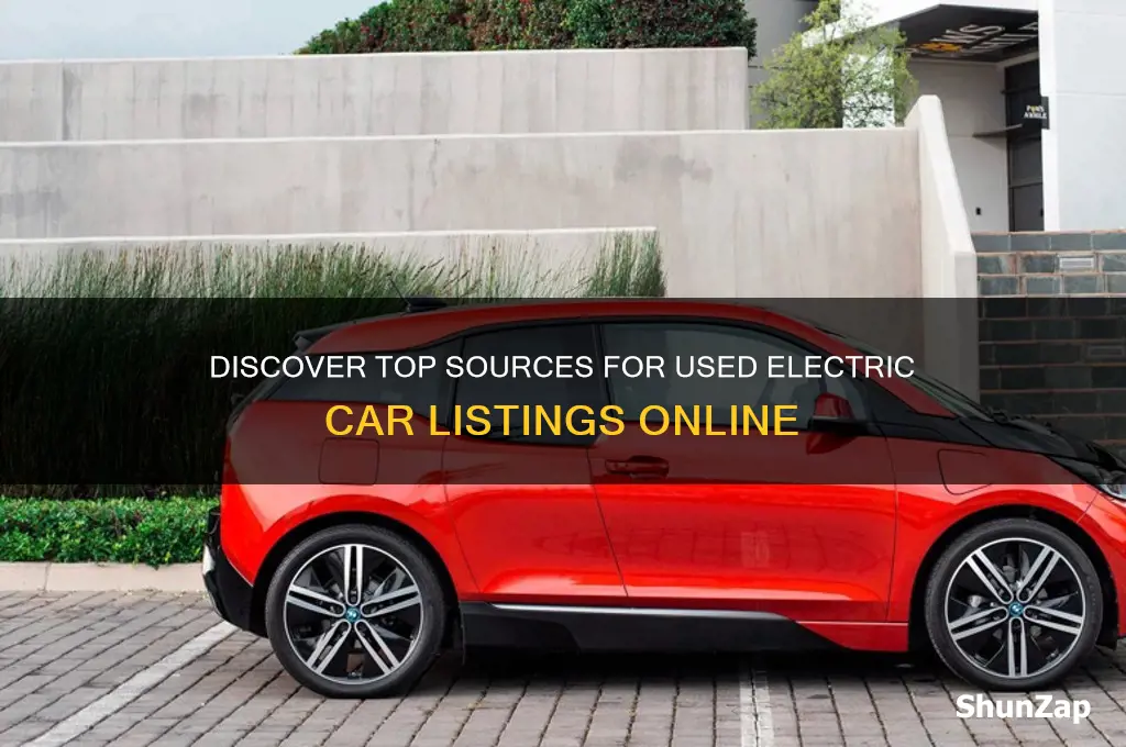 where to find listings of used electric cars