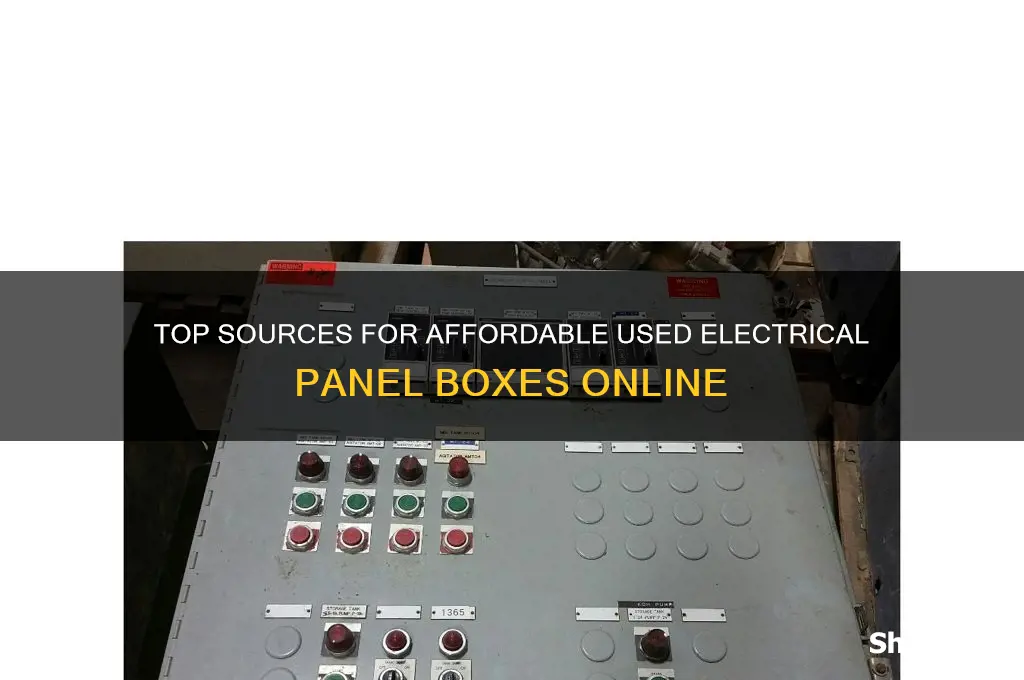 where to find used electrical panel boxes