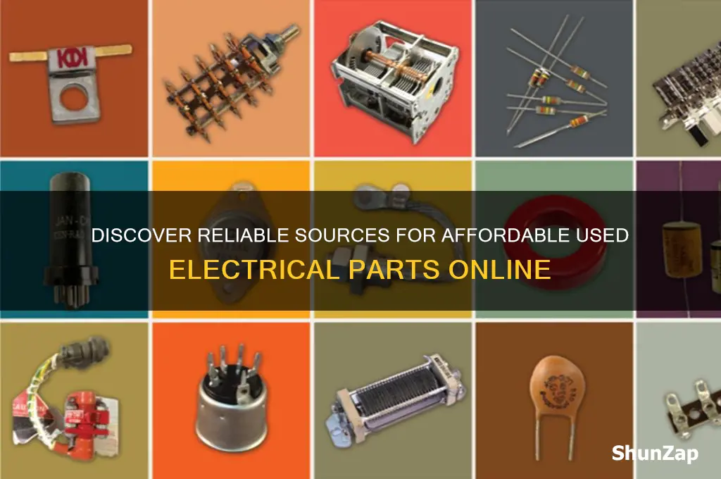 where to find used electrical parts