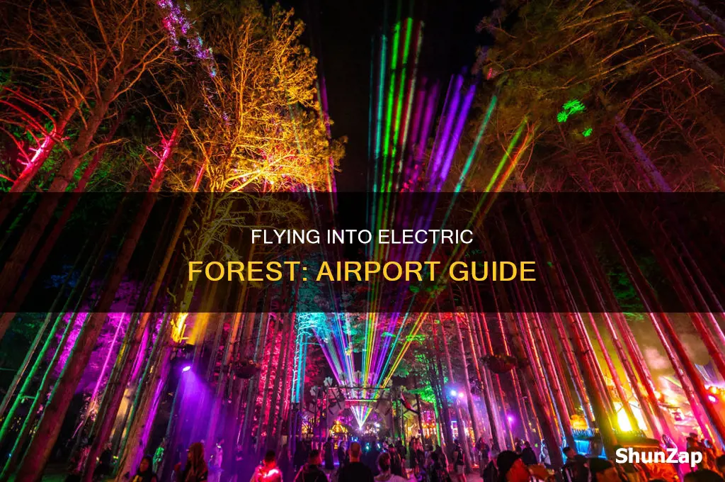 where to fly in for electric forest