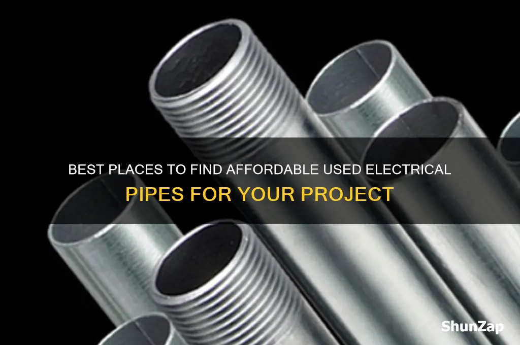 where to get used electrical pipes