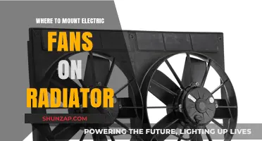 Effective Electric Fan Mounting: Where on the Radiator?