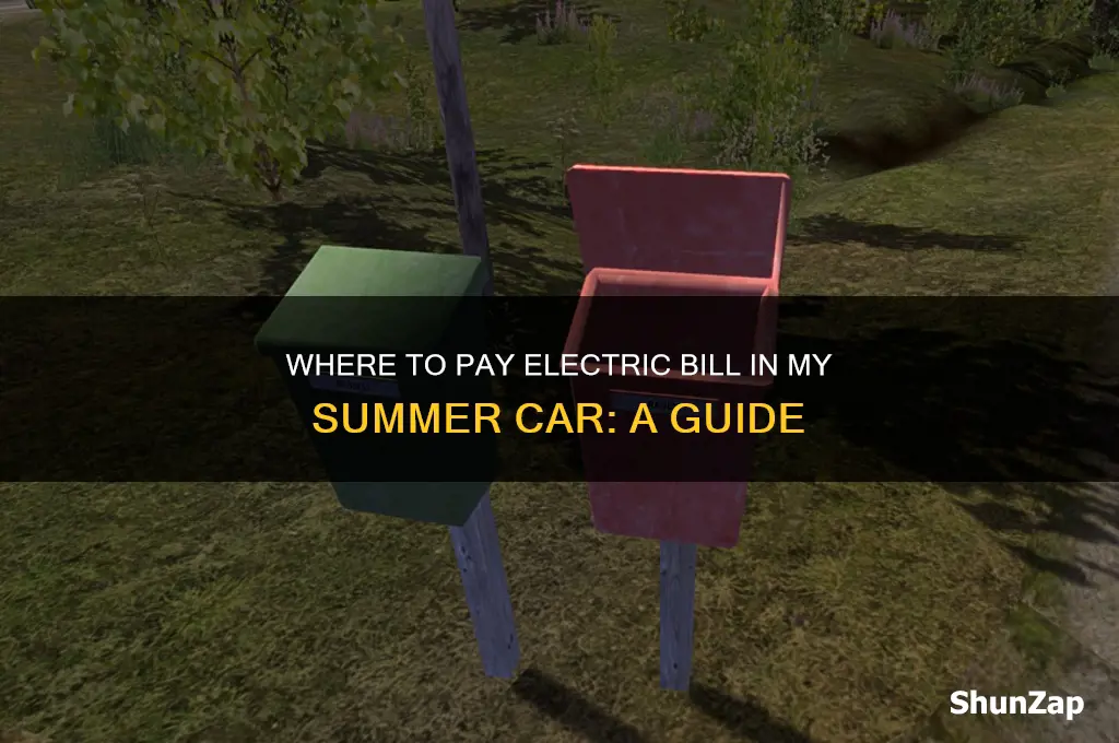 where to pay electric bill my summer car