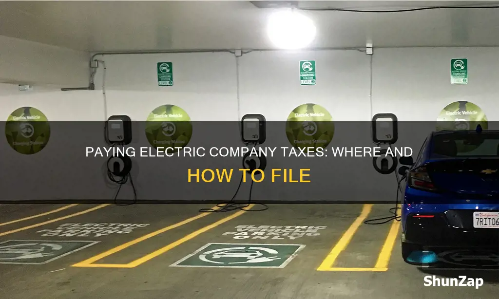 where to pay electric company taxes