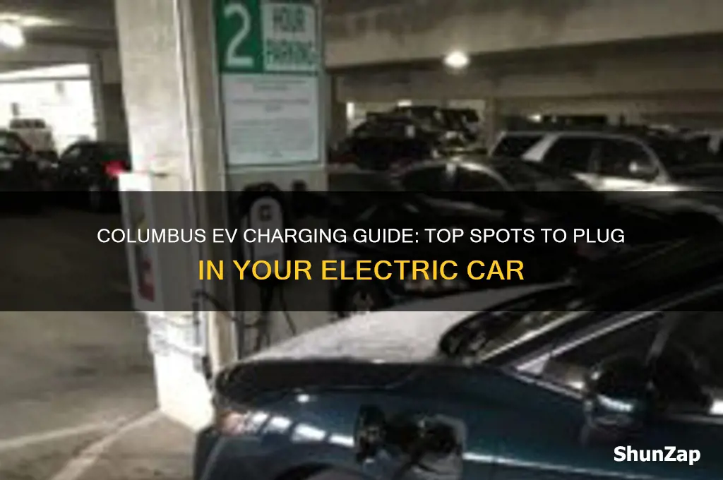 where to plug in an electric car in columbus