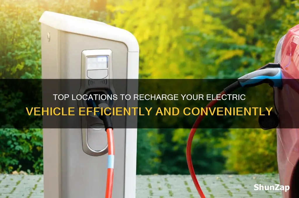 where to refuel electric cars