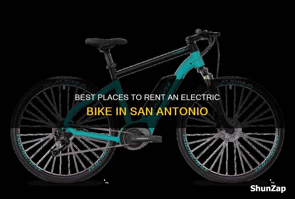 where to rent an electric bike in sanantonio