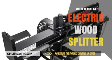 Renting Electric Wood Splitters: Where and How?