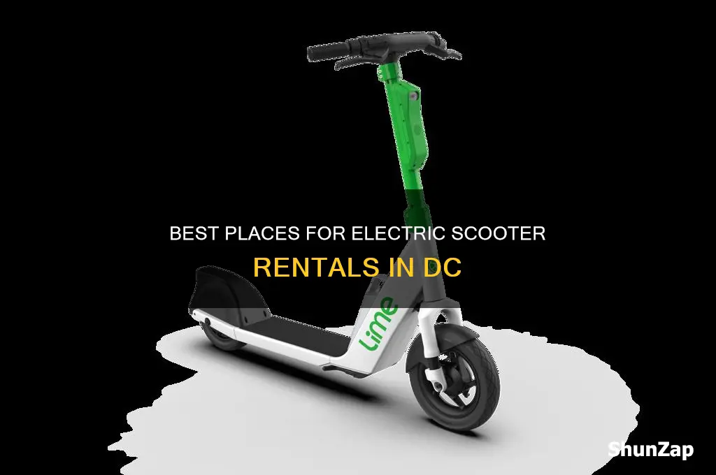 where to rent electric scooters in dc