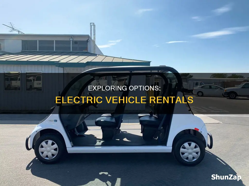 where to rent electric vehicles