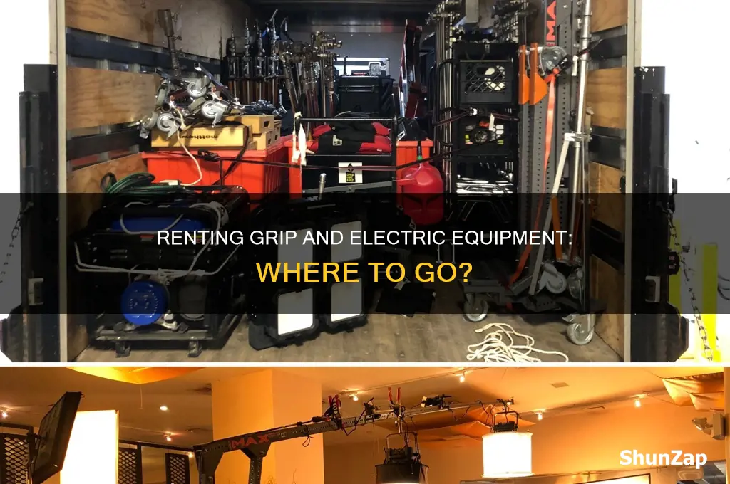 where to rent grip and electric equipment