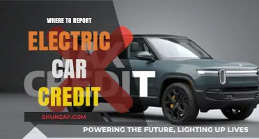 Where to Report Electric Car Credit: A Comprehensive Guide