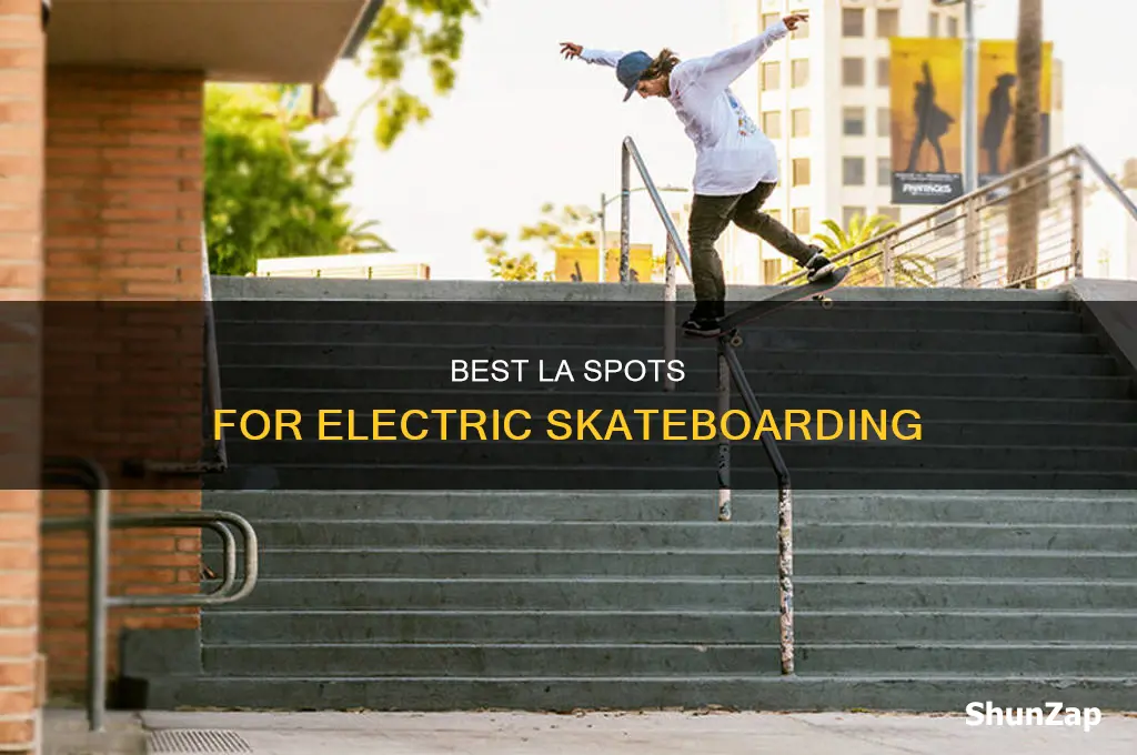 where to ride electric skateboards in la