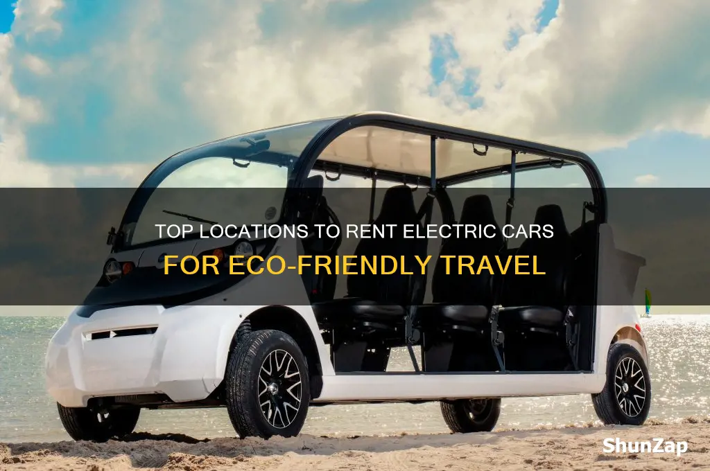 where to rrnt electric car