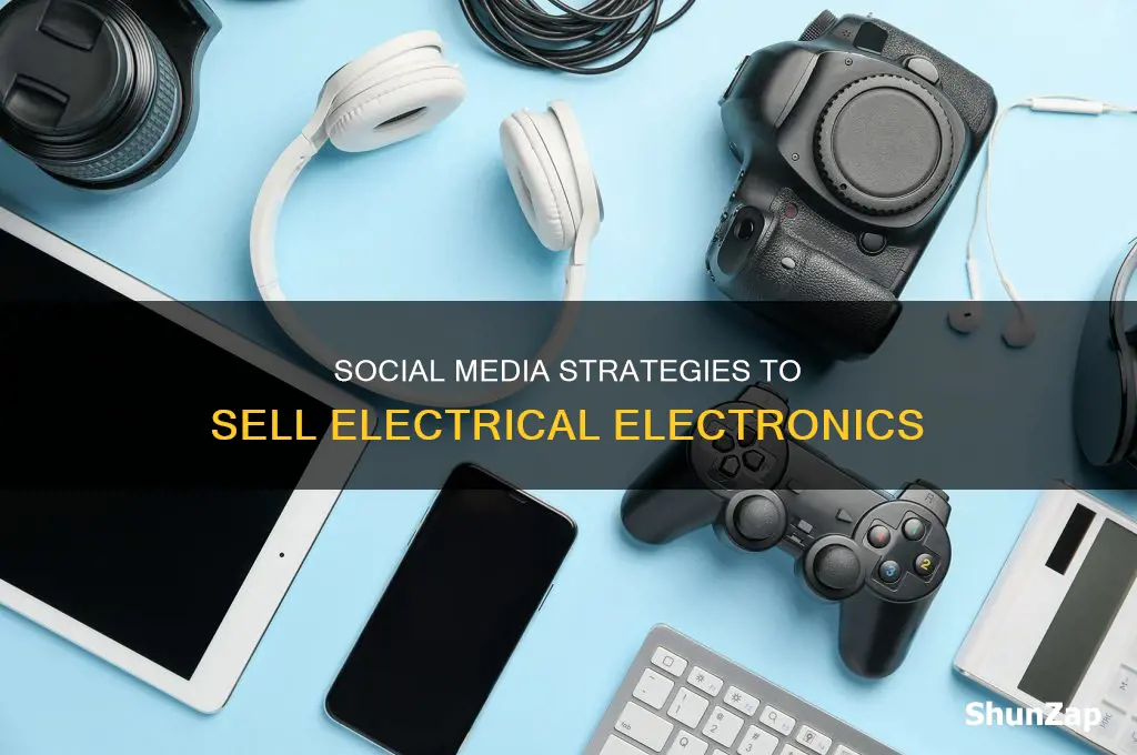 where to sell electronics electrical social media