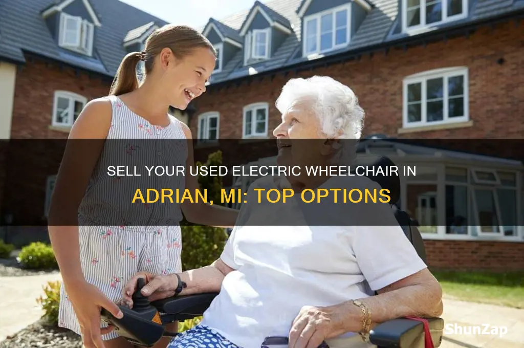 where to sell used electric wheelchair adrian mi