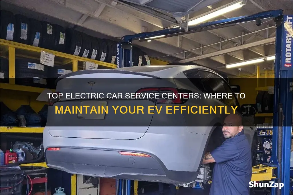 where to service electric car