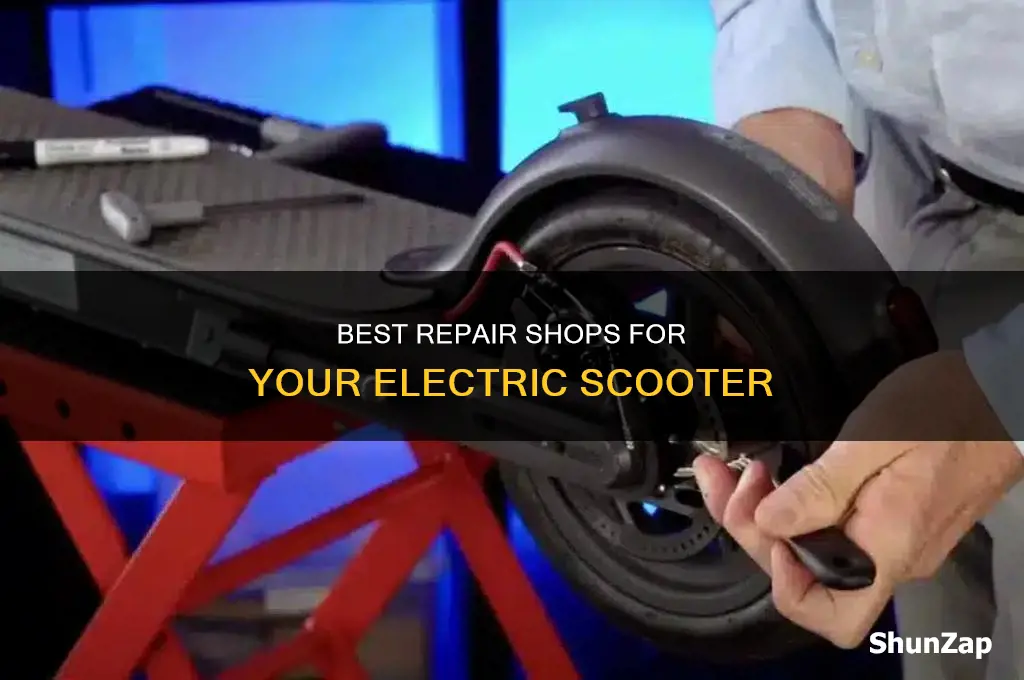 where to take electric scooter for repair
