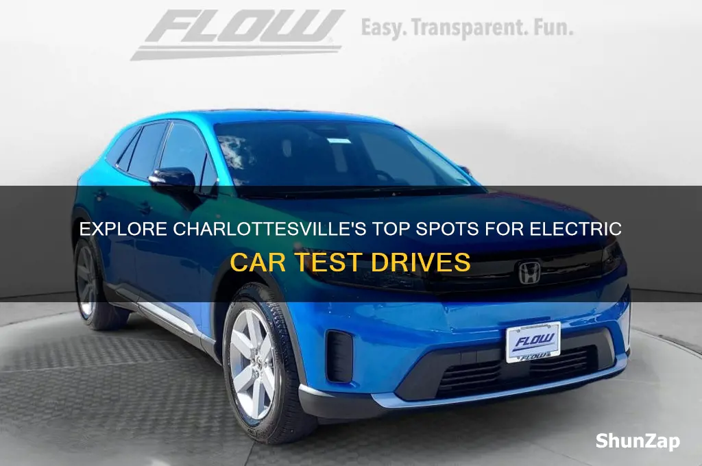 where to test drive an electric car charlottesville