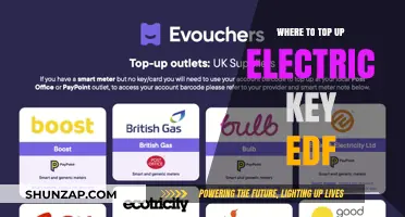 Topping Up Your EDF Electric Key: Where and How?