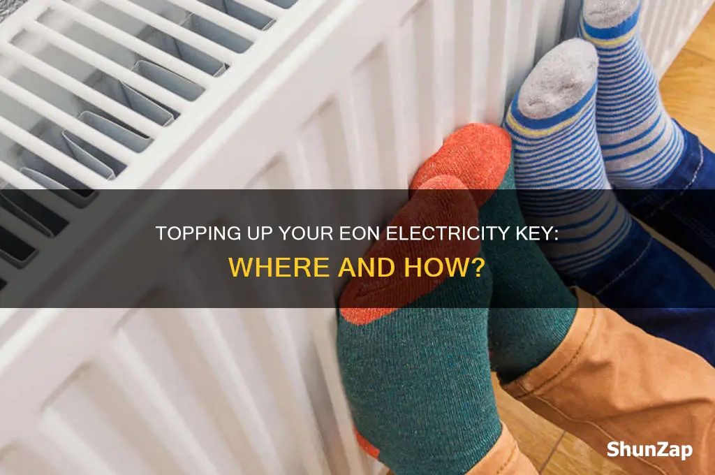 where to top up electricity key eon