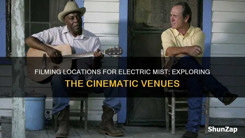 where was in the electric mist filmed