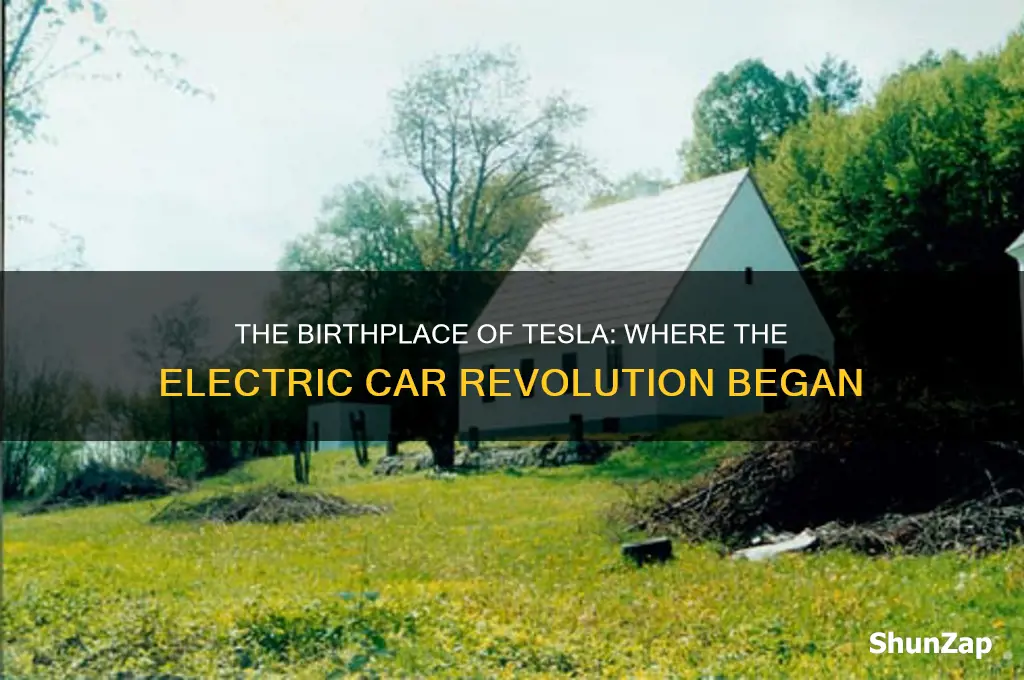 where was the electric car maker tesla founded