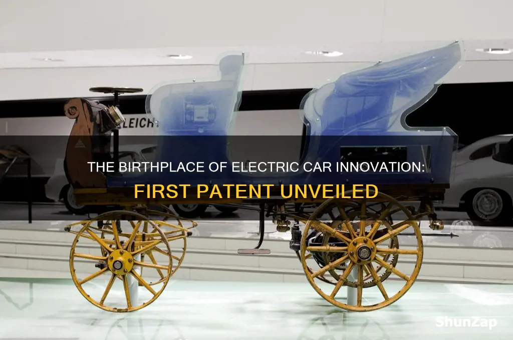 where was the first electric car patent made