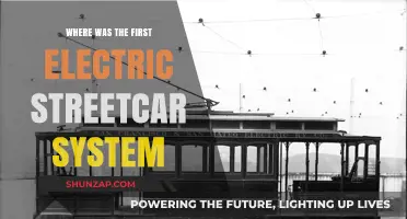 The First Electric Streetcar: Where Did It Run?