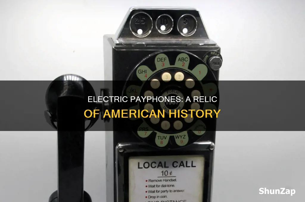 where would you see american electric payphones