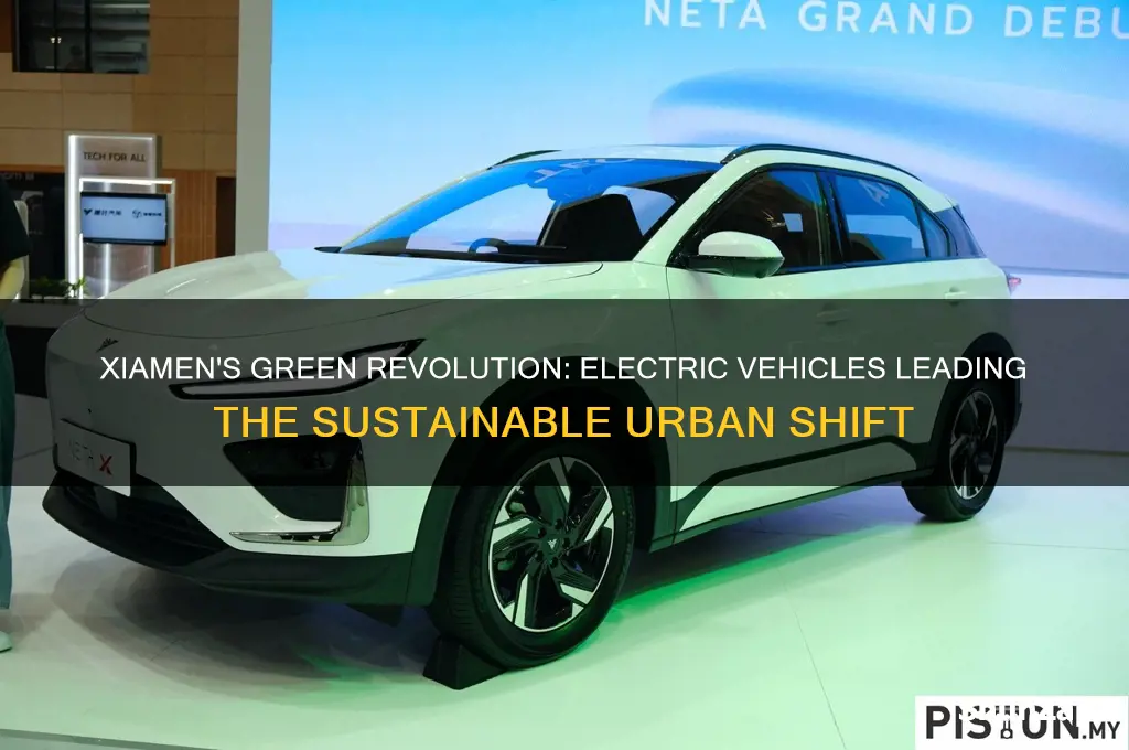 where xiamen where electric-powered vehicles are used