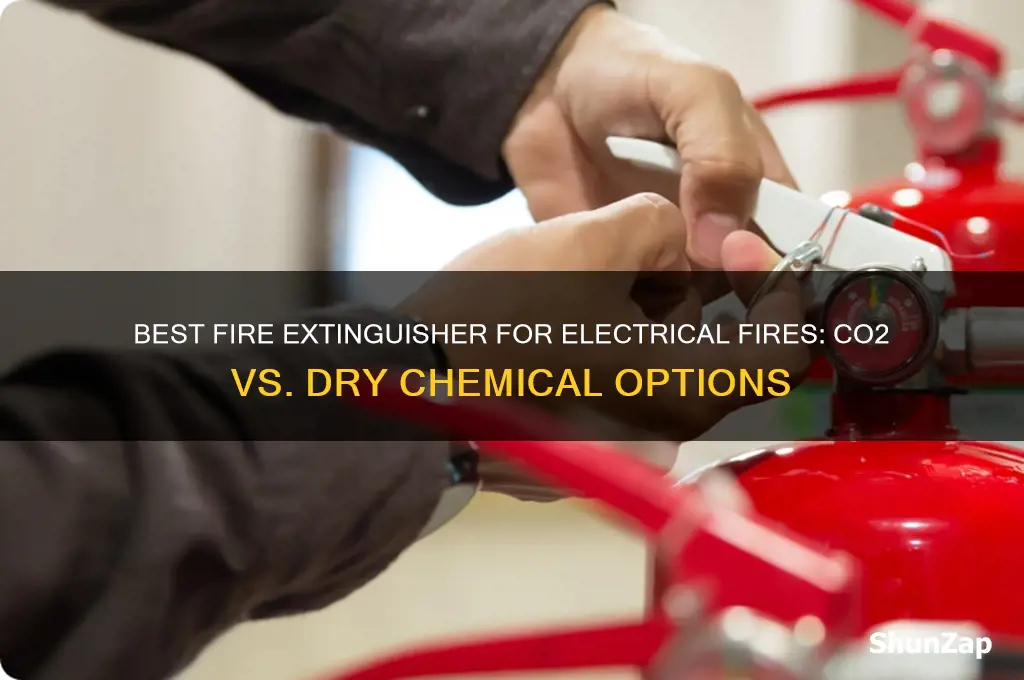 which 2 fire extinguisher is used for electrical fire