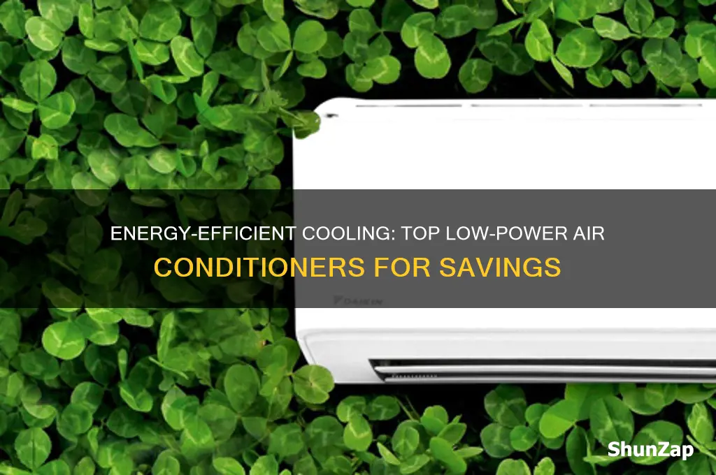 which air conditioner uses the least electricity