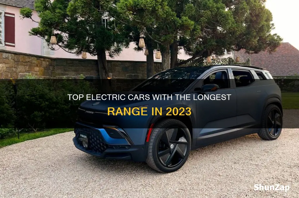 which all electric car has the longest range