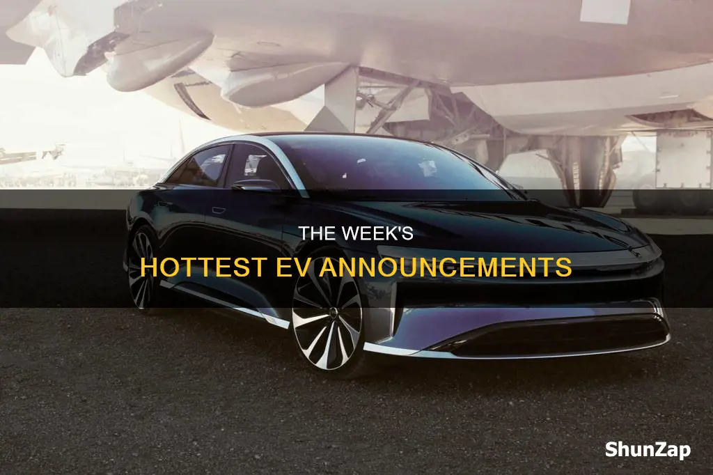 which auto companies announced an all-new electric vehicle this week