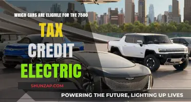 Electric Vehicles Qualifying for the $7,500 Tax Credit in 2023