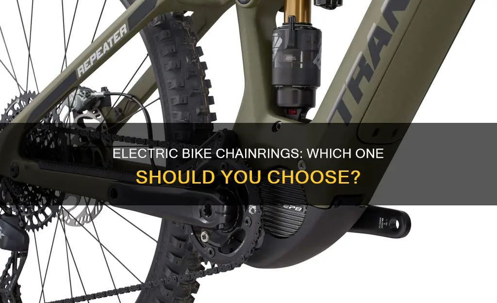 which chainring electric bike