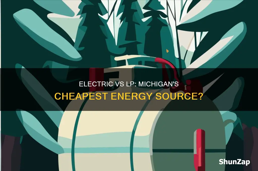 which cheaper electric or lp in michigan