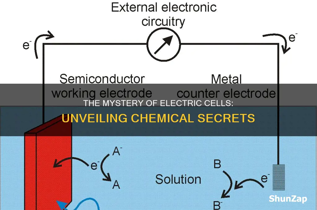 which chemical is stored in electric cell
