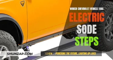 Electric Side Steps: Chevrolet's Unique Feature for Select Models