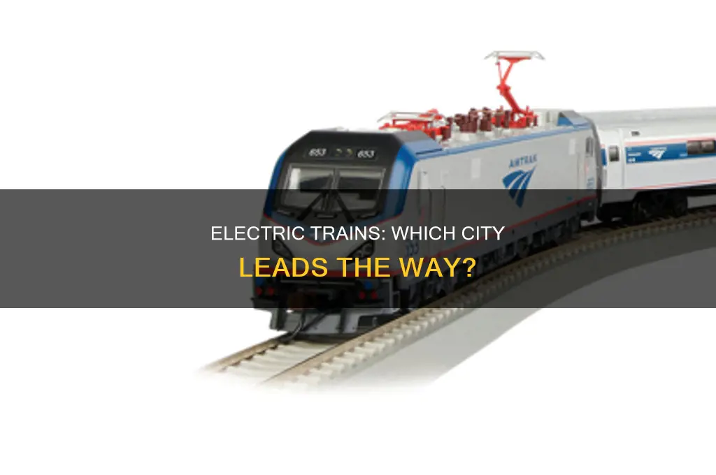 which city has the most electric trains