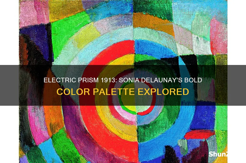 which colors to use electric prism 1913 sonia delany