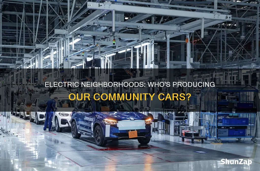 which companies produce neighborhood electric vehicles