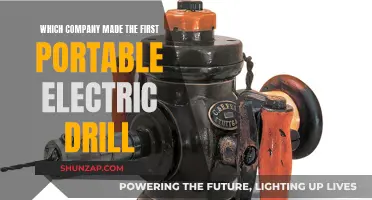 The Birth of the Portable Electric Drill: A Revolutionary Invention