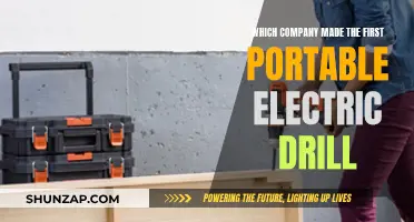 Who Created the First Portable Electric Drill?