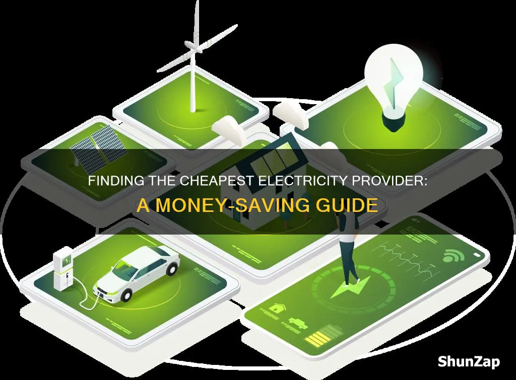 which company provides the cheapest electricity